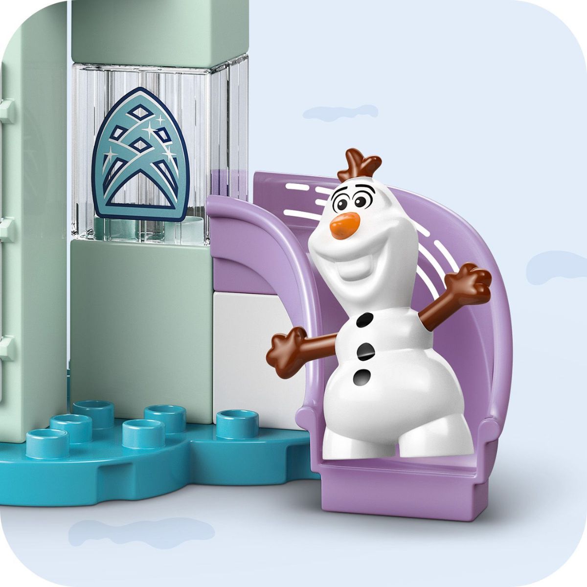Bộ Lắp Ráp Bữa Tiệc Tại Lâu Đài Băng Giá Của Anna Và Elsa LEGO DUPLO 10455
