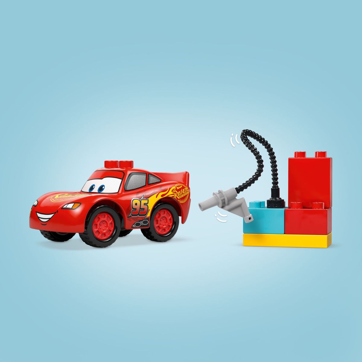 Đồ Chơi Bộ Lắp Ráp Chuyến Thăm Gara Của Bác Sĩ Doc Và Xe McQueen LEGO DUPLO 10456 (35 chi tiết)