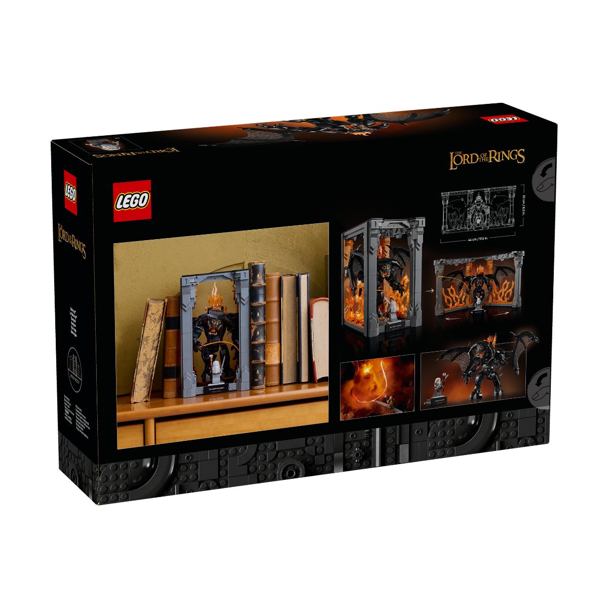Đồ Chơi Bộ Lắp Ráp Cuộc Chiến Ở Mỏ Moria Giữa Gandalf Và Balrog LEGO ICONS 10367 (1201 chi tiết)