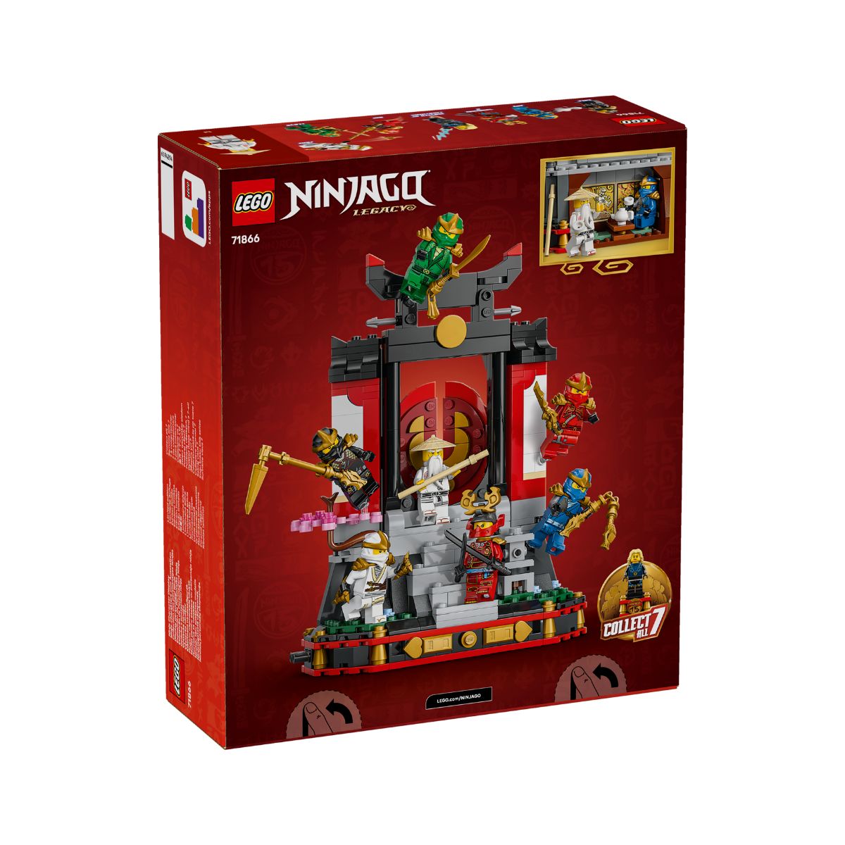 Bộ Lắp Ráp Ngôi Đền Và Các Nhân Vật Ninja – Kỷ Niệm 15 Năm LEGO NINJAGO 71866
