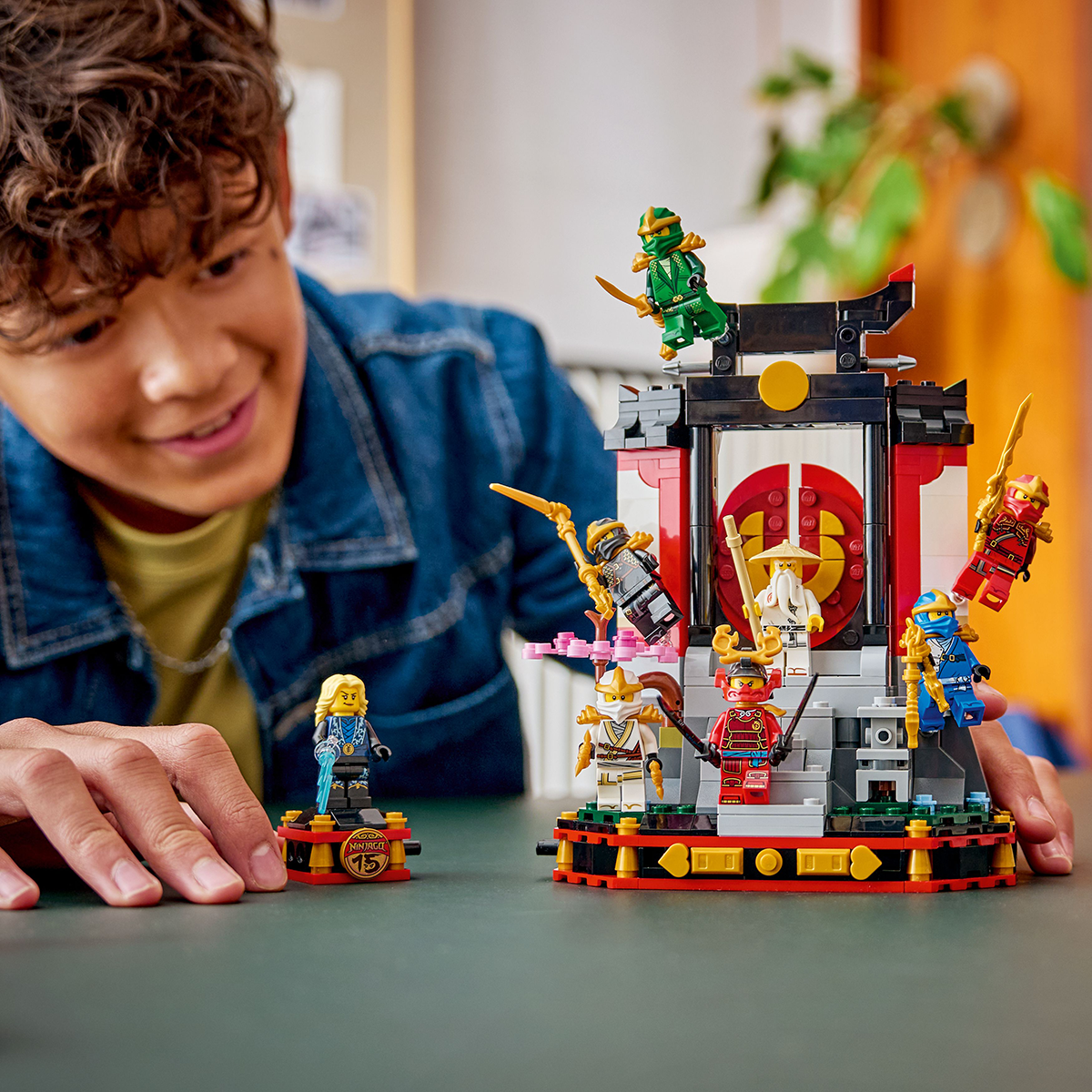 Bộ Lắp Ráp Ngôi Đền Và Các Nhân Vật Ninja – Kỷ Niệm 15 Năm LEGO NINJAGO 71866