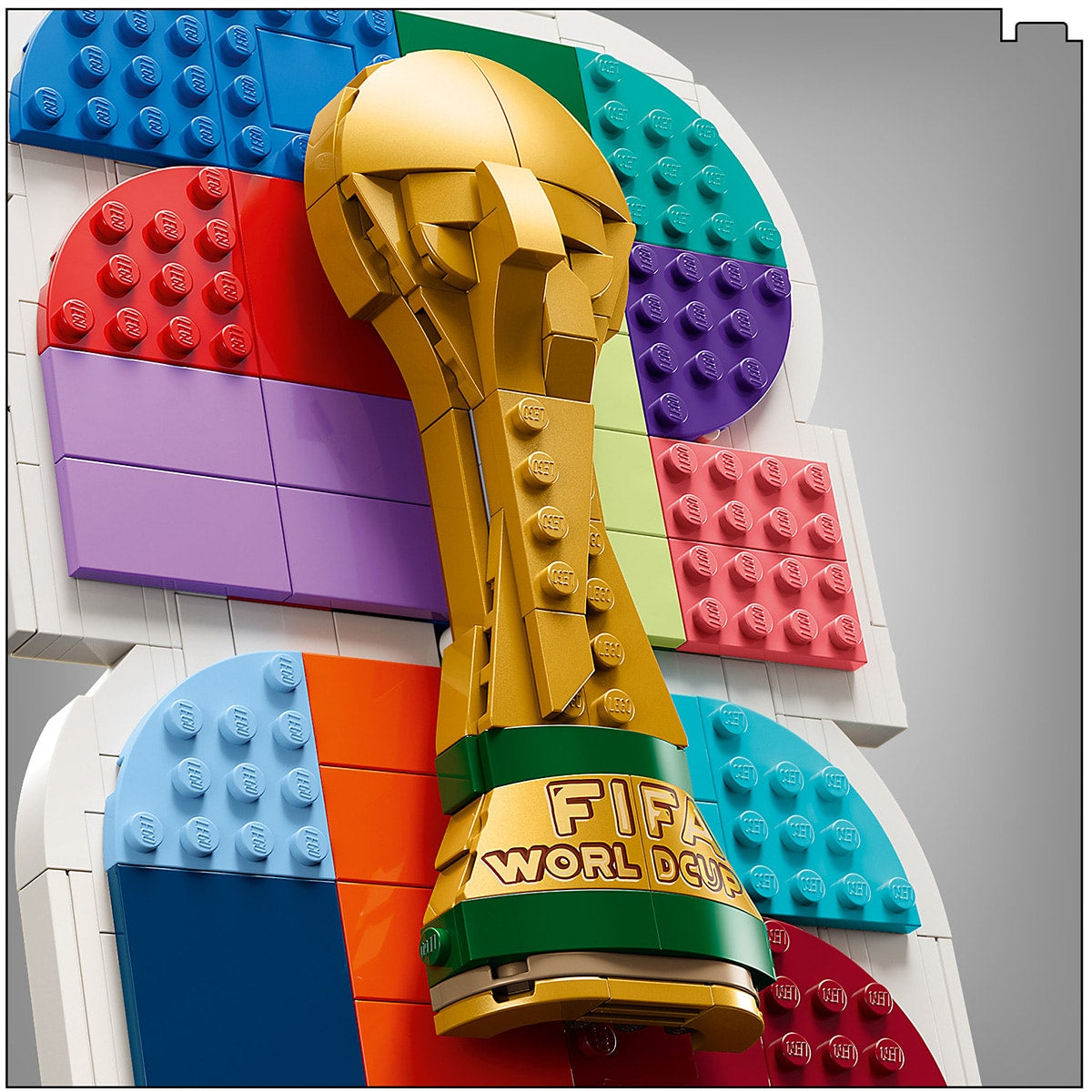Đồ Chơi Bộ Lắp Ráp Tranh Treo Tường Biểu Tượng FIFA World Cup™ 2026 LEGO EDITIONS SPORTS 43032 (298 Chi Tiết)