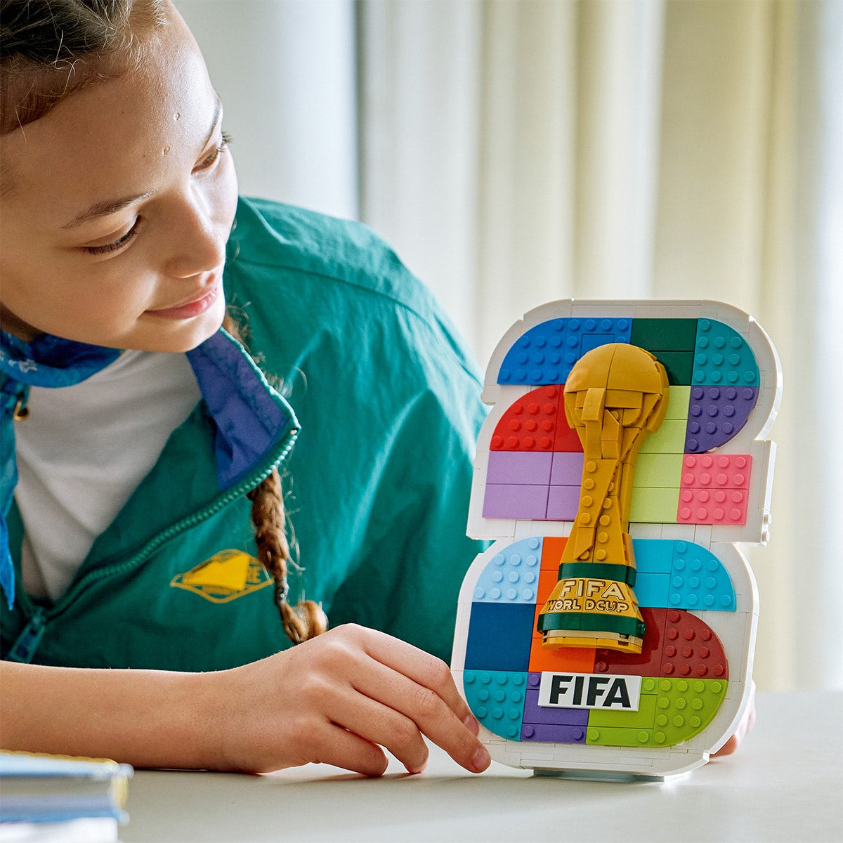 Đồ Chơi Bộ Lắp Ráp Tranh Treo Tường Biểu Tượng FIFA World Cup™ 2026 LEGO EDITIONS SPORTS 43032 (298 Chi Tiết)