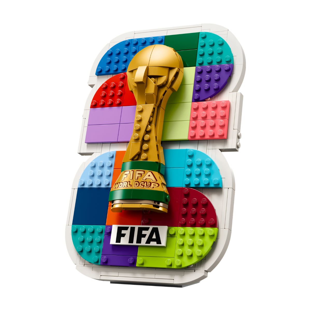 Đồ Chơi Bộ Lắp Ráp Tranh Treo Tường Biểu Tượng FIFA World Cup™ 2026 LEGO EDITIONS SPORTS 43032 (298 Chi Tiết)