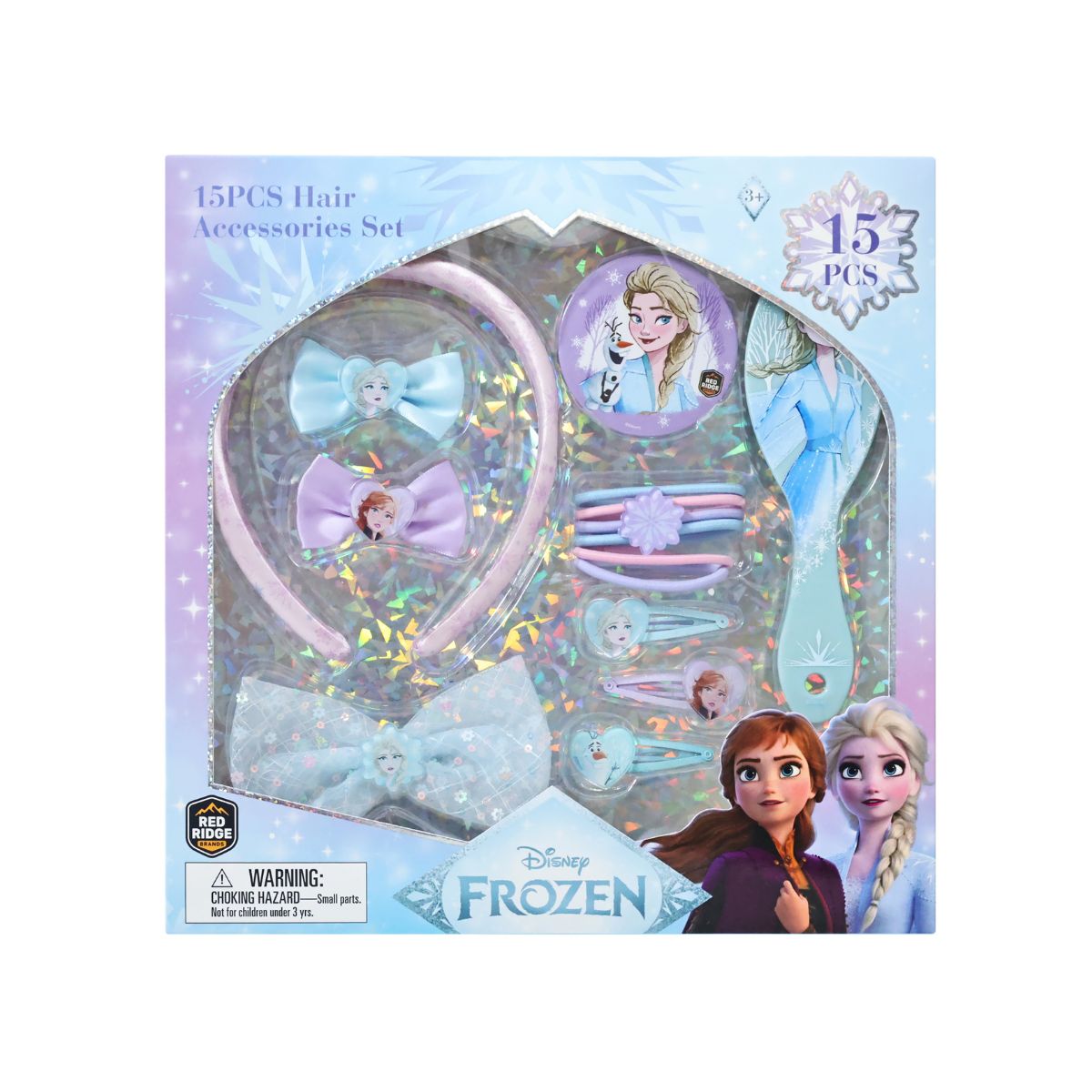 Bộ Phụ Kiện Lược, Kẹp, Cột Tóc Disney Frozen RED RIDGE 106032