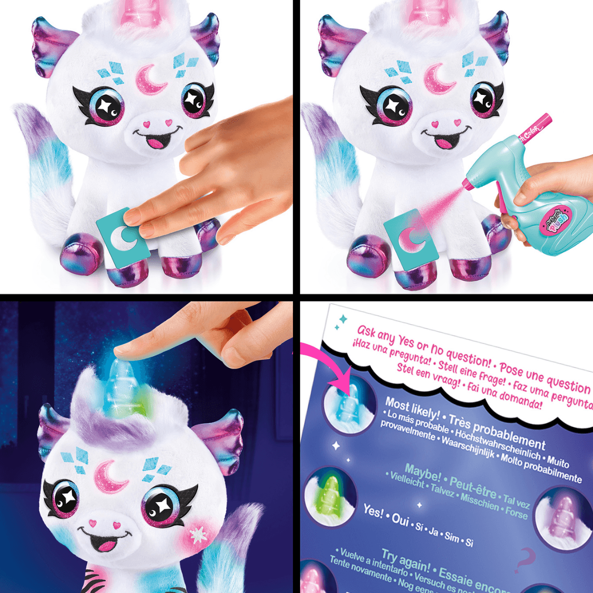 Bộ Phun Sơn Thú Cưng S2 - Cosmic Unicorn STYLE4EVER AIR028