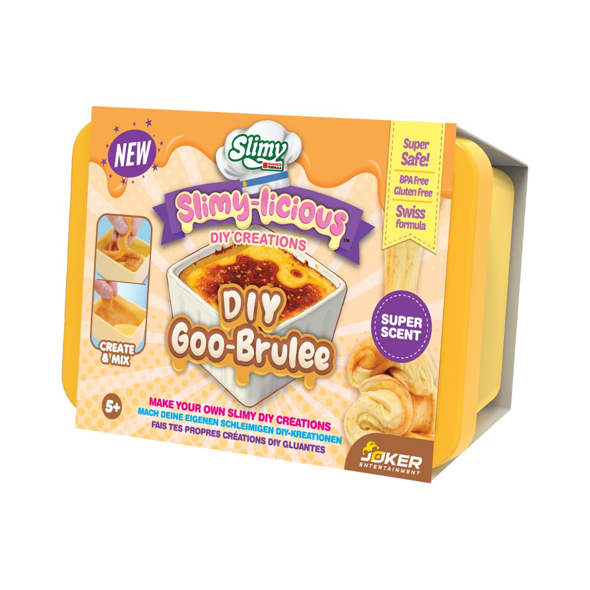 Đồ Chơi Bộ Slime Làm Bánh Crème Brulee SLIMY 36155