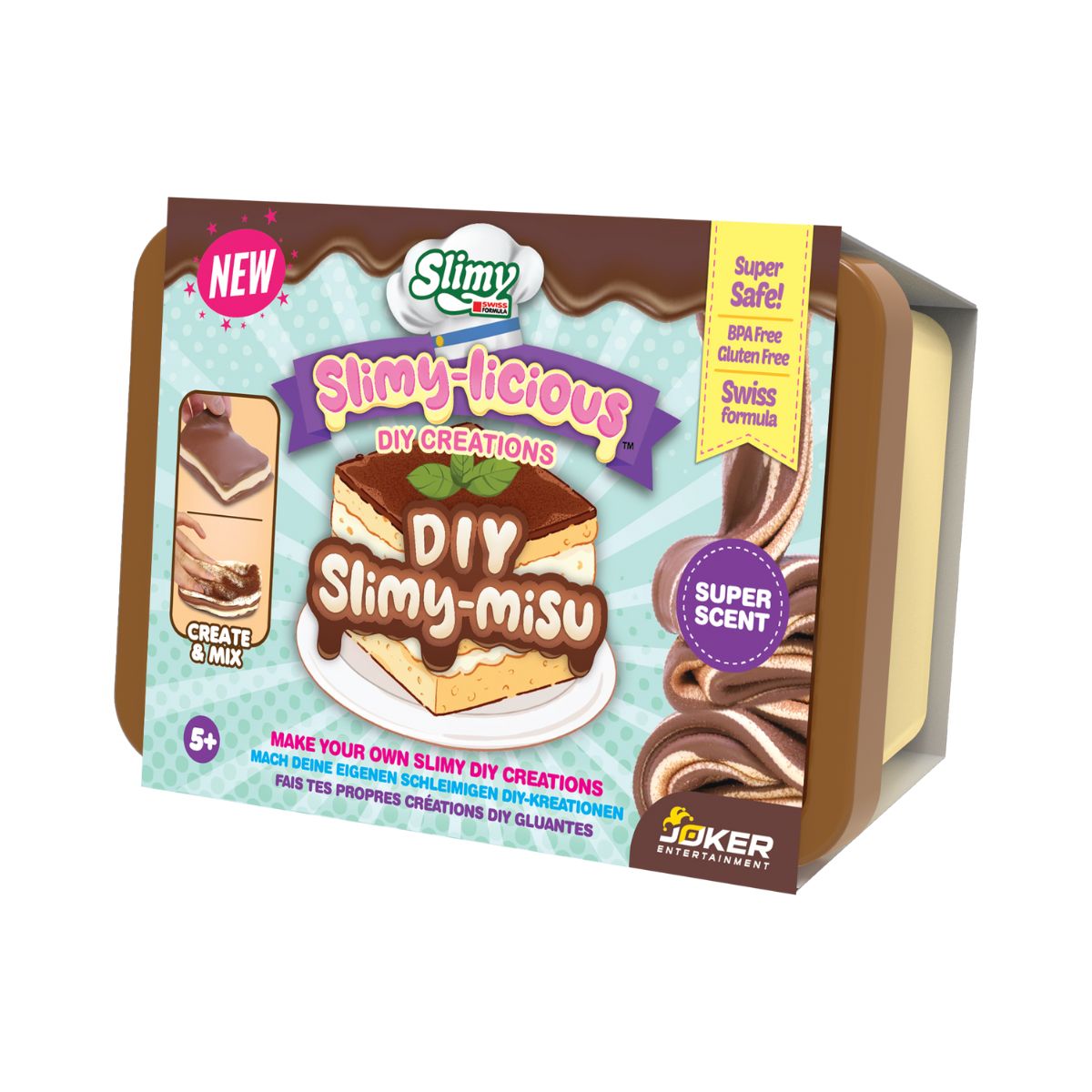 Đồ Chơi Bộ Slime Làm Bánh Tiramisu SLIMY 36155