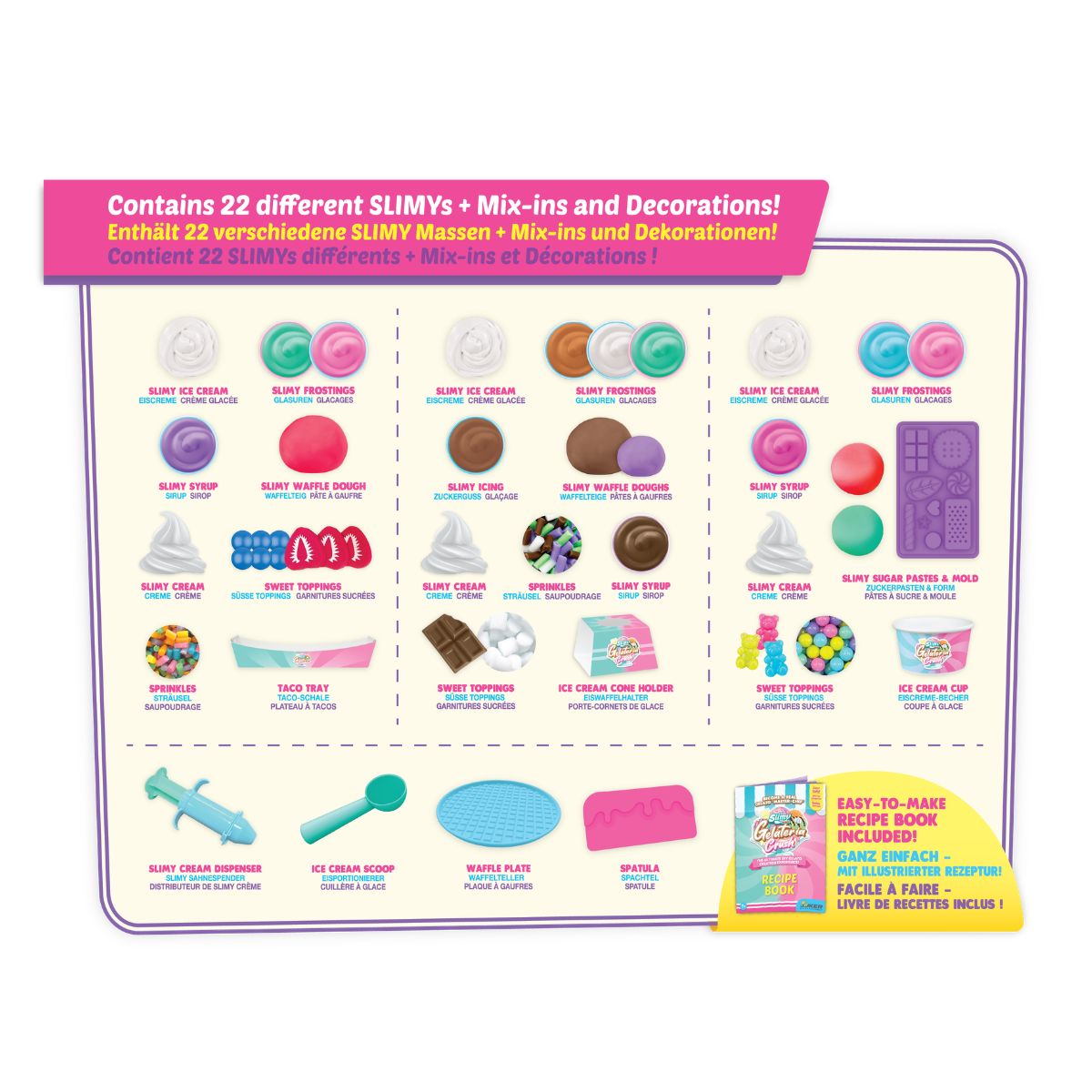 Đồ Chơi Bộ Slime Làm Kem Gelato Ngọt Ngào SLIMY 20271231/36164