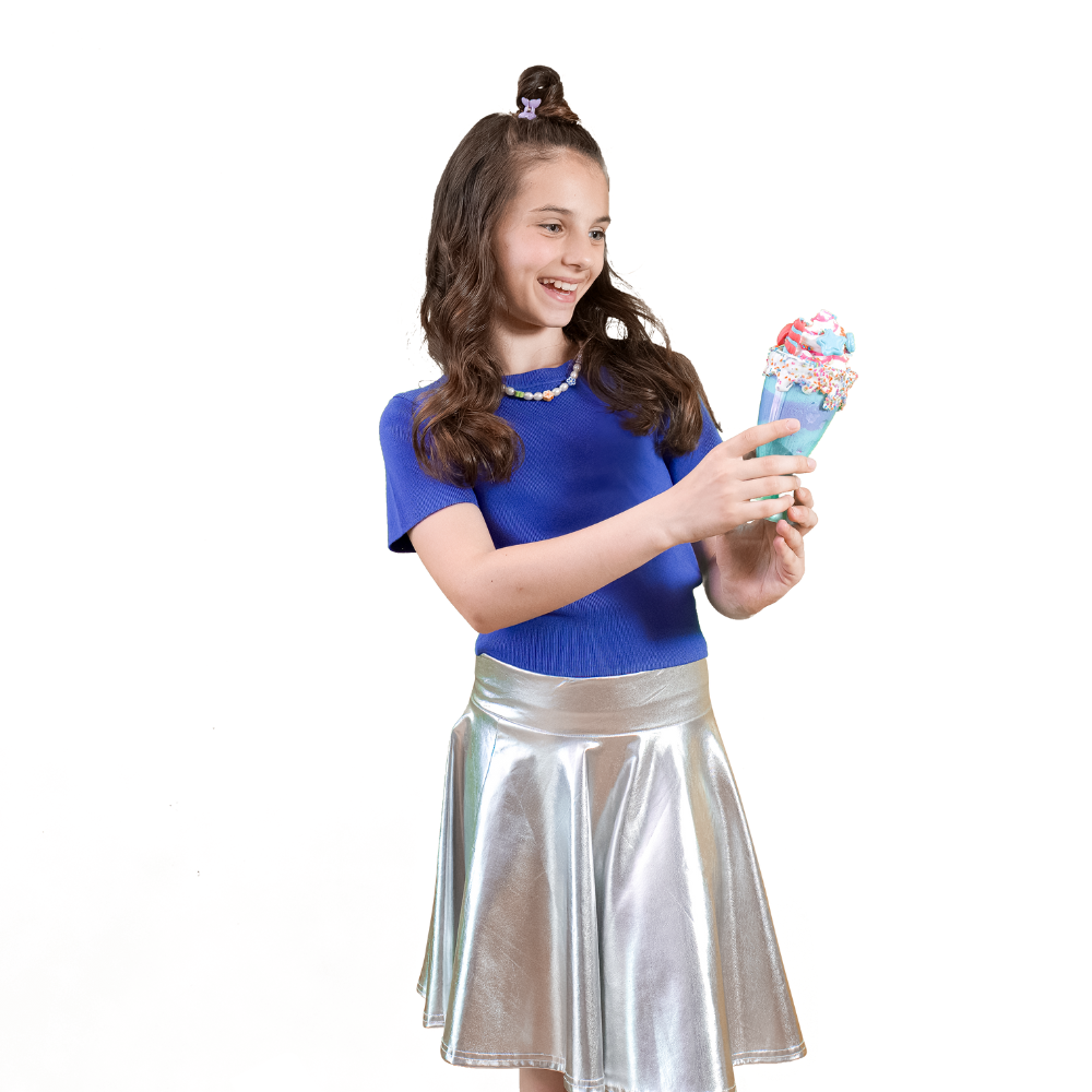 Bộ slime làm sinh tố Milkshake Cherry Vanilla hồng ngọt ngào SLIMY 36100