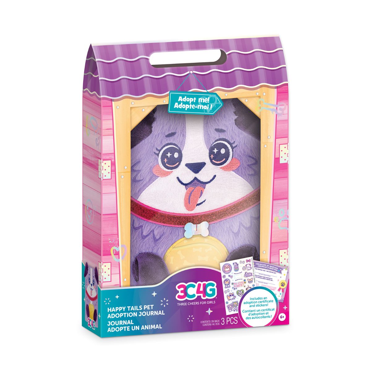 Bộ Sổ Tay Nhật Ký Critter Journals Puppy 3C4G 12097