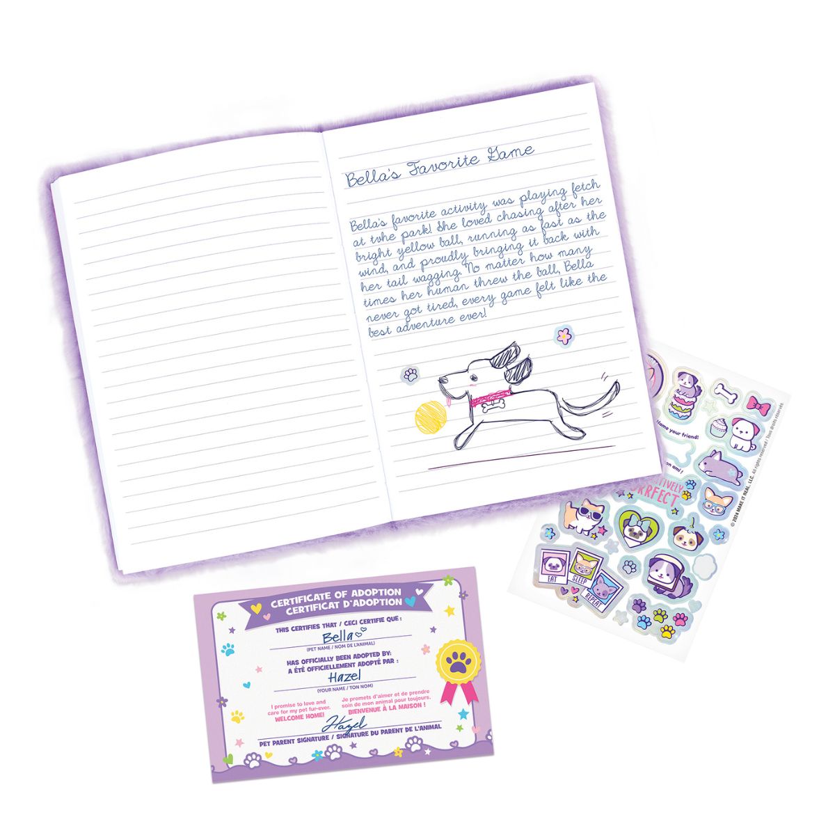 Bộ Sổ Tay Nhật Ký Critter Journals Puppy 3C4G 12097