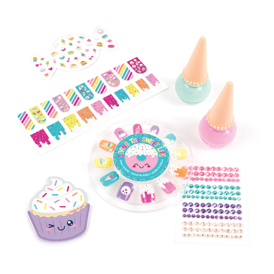 Bộ Sơn Móng Tay Kẹo Ngọt MAKE IT REAL 2328MIR