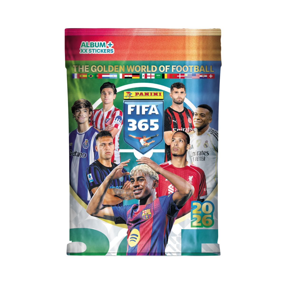 Đồ Chơi Bộ Sticker Hình Khởi Đầu FIFA 365 2026 PANINI 8051708030655