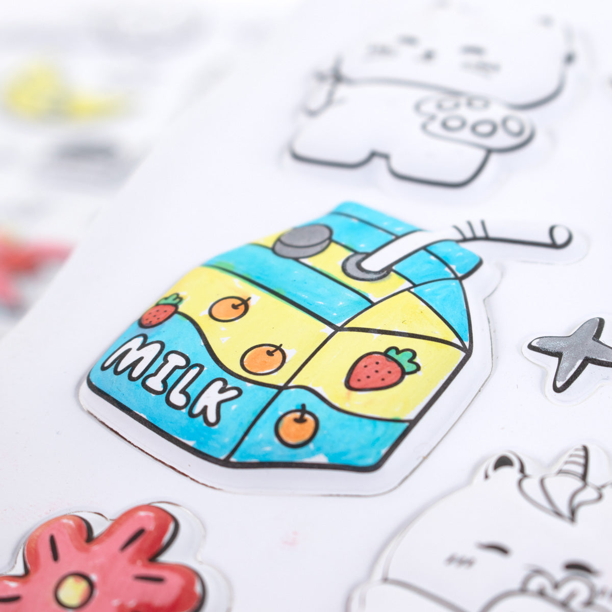 Bộ Sticker Trang Trí Và Bút Marker - Sweetie Bestie CLEVERHIPPO SS03
