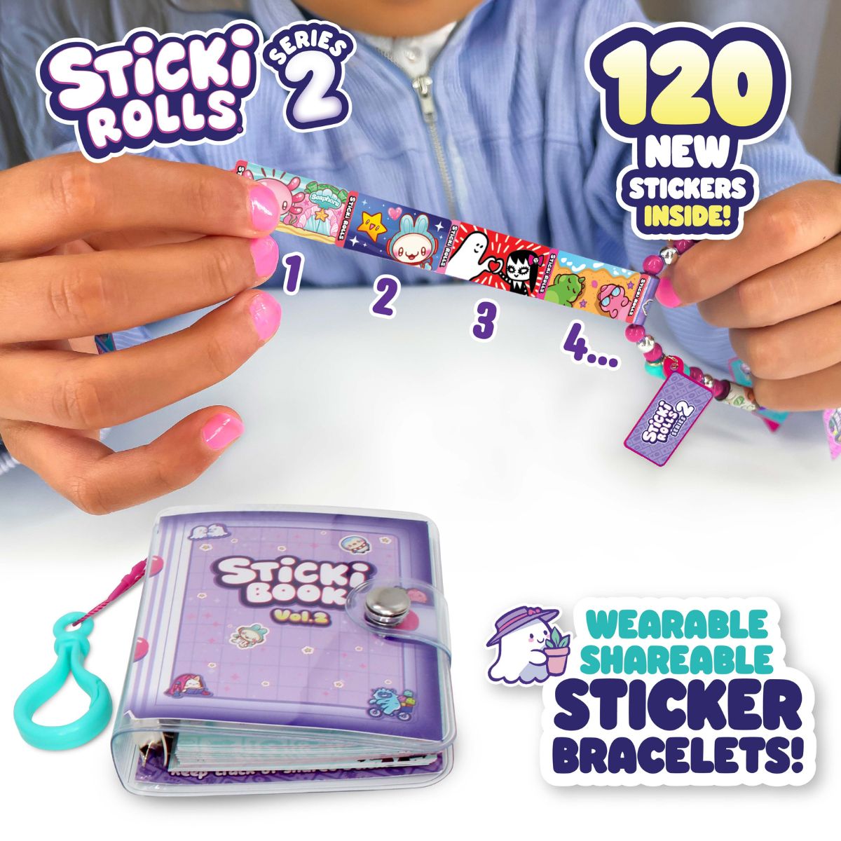 Đồ Chơi Bộ Sưu Tập DIY Sticki Rolls S2 OTHER GIRL BRANDS SR201
