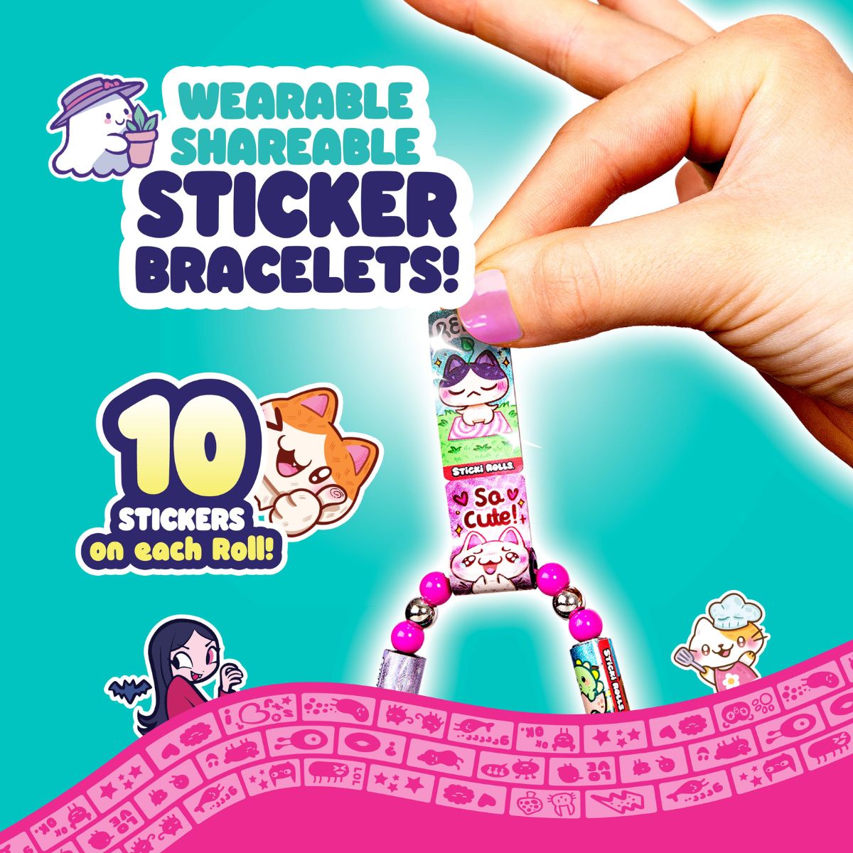Đồ Chơi Bộ Sưu Tập DIY Sticki Rolls S2 OTHER GIRL BRANDS SR201