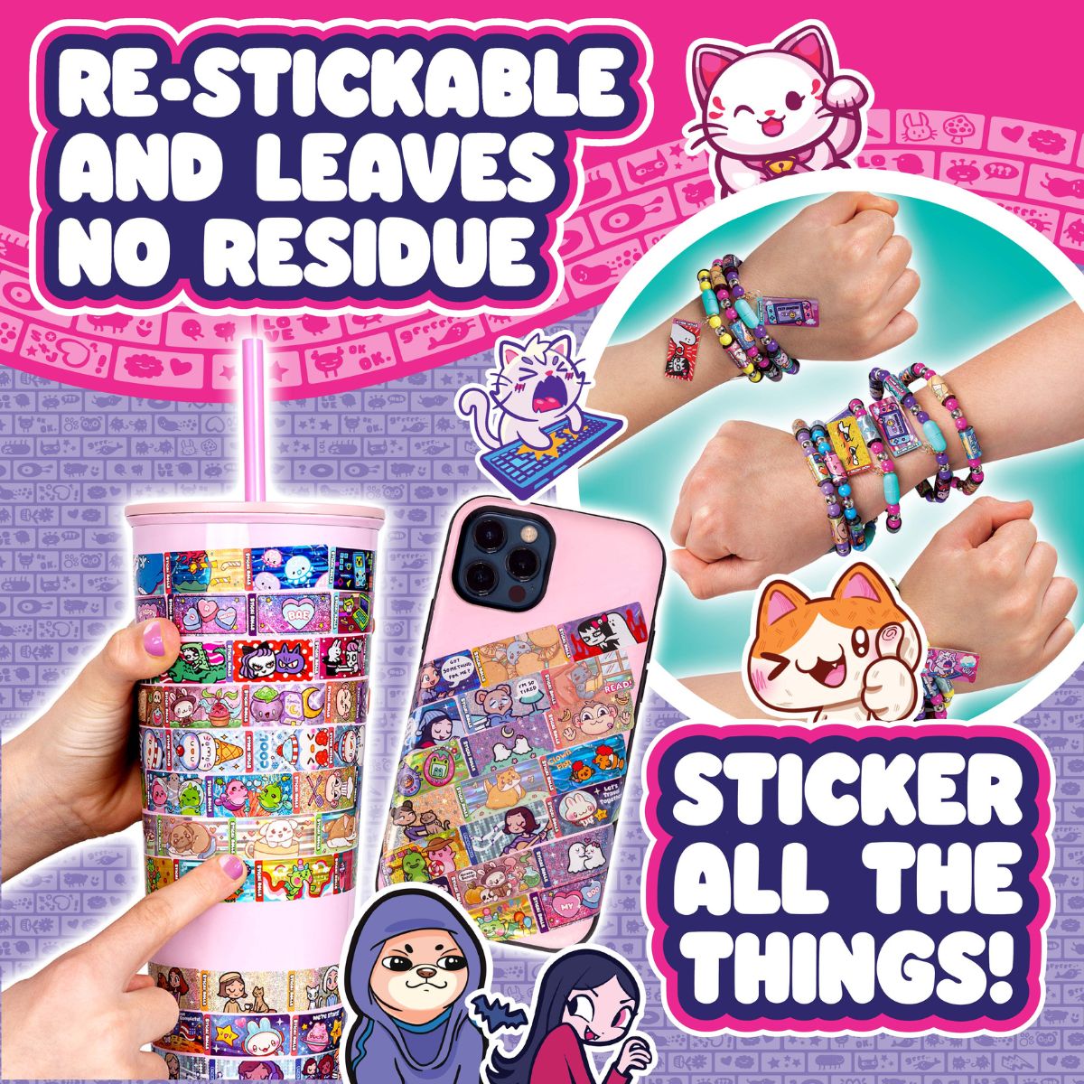 Đồ Chơi Bộ Sưu Tập DIY Sticki Rolls S2 OTHER GIRL BRANDS SR201