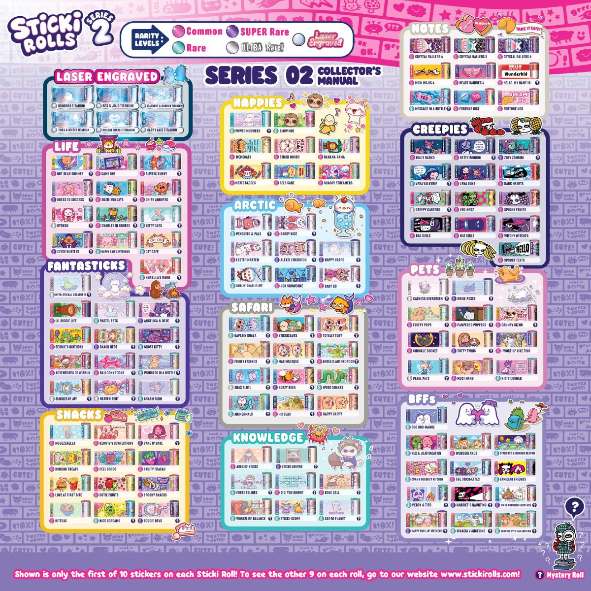 Đồ Chơi Bộ Sưu Tập DIY Sticki Rolls S2 OTHER GIRL BRANDS SR201