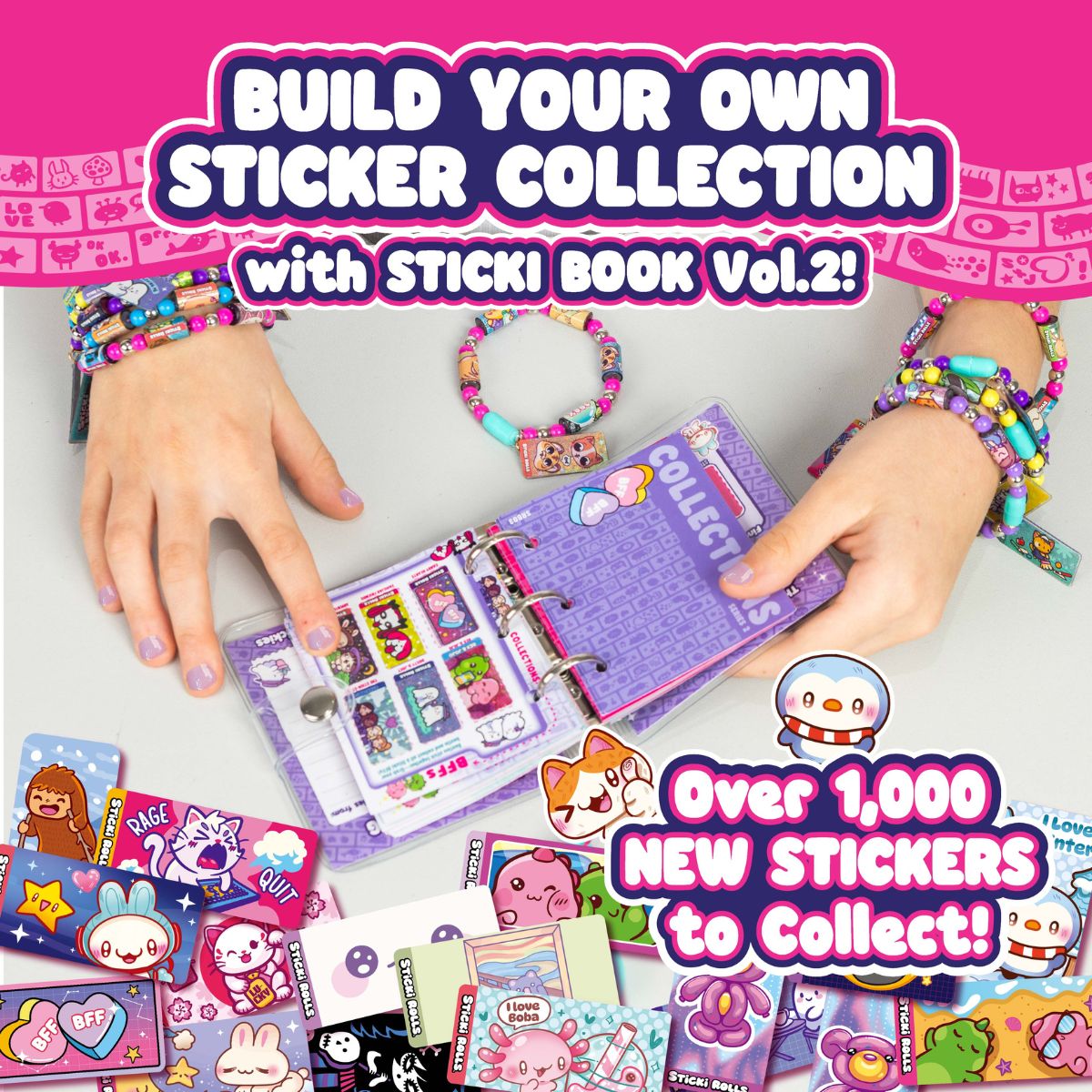 Đồ Chơi Bộ Sưu Tập DIY Sticki Rolls S2 OTHER GIRL BRANDS SR201