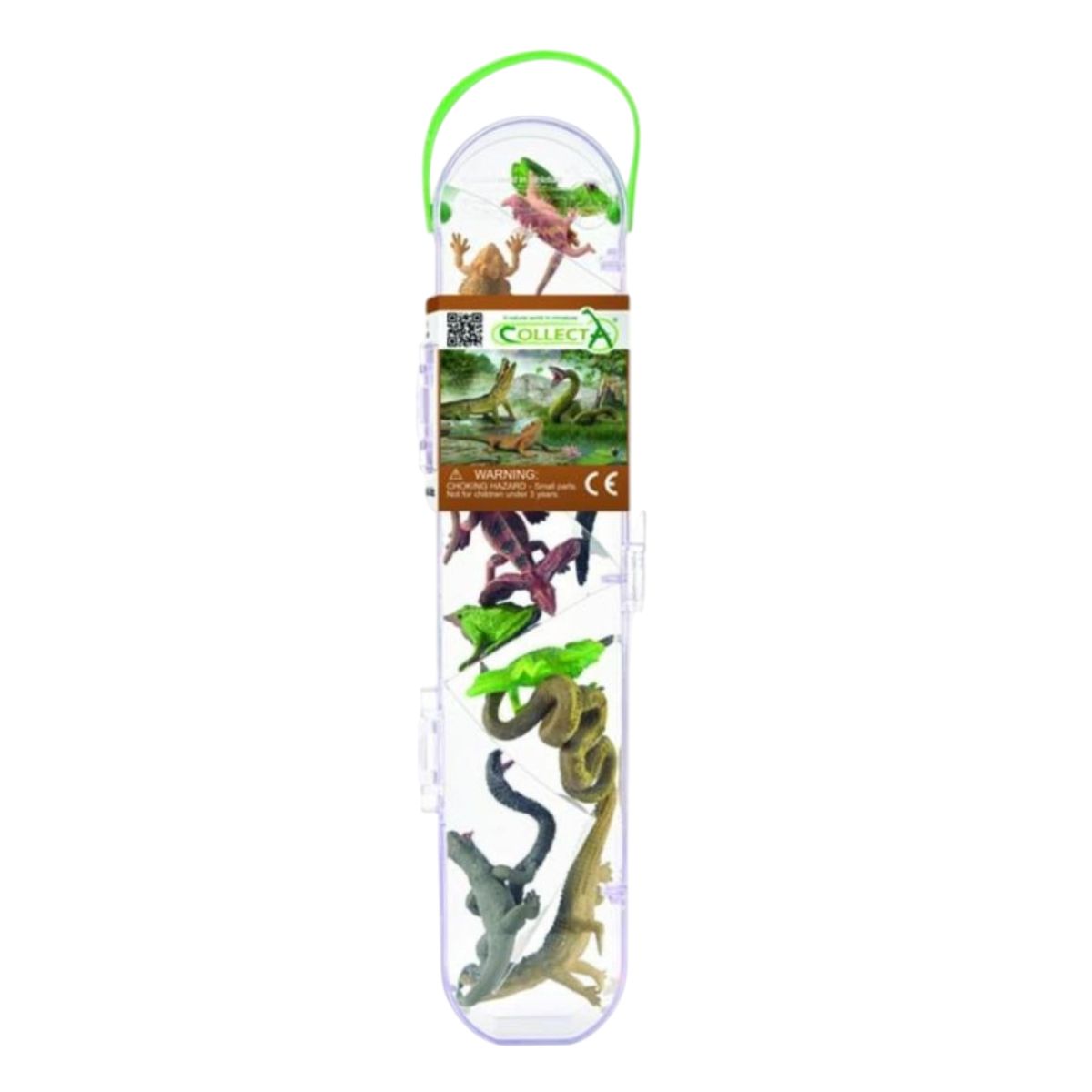 Đồ Chơi Bộ Sưu Tập Mô Hình 12 Động Vật Bò Sát Và Lưỡng Cư COLLECTA A1194