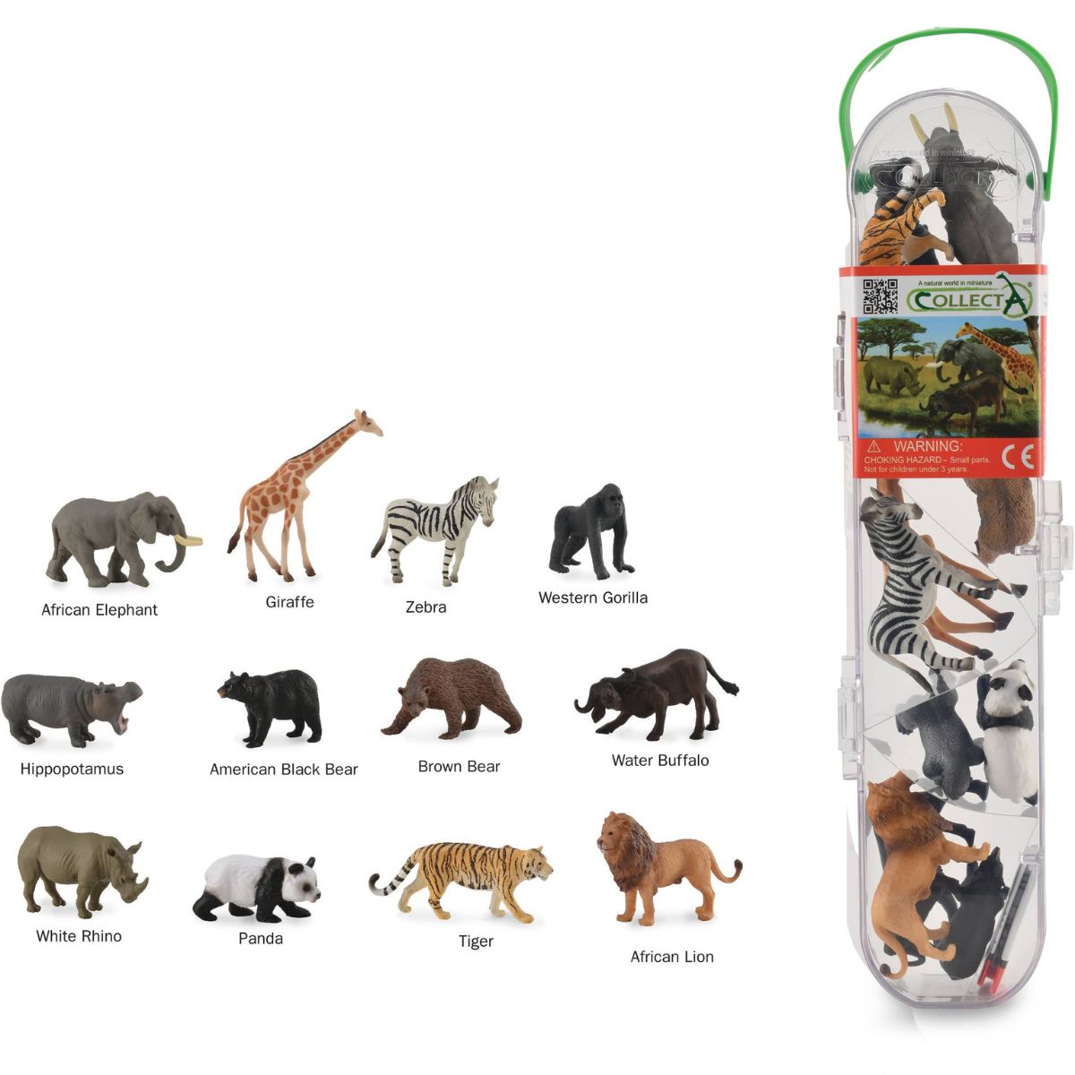 Đồ Chơi Bộ Sưu Tập Mô Hình 12 Động Vật Hoang Dã 1 COLLECTA A1105