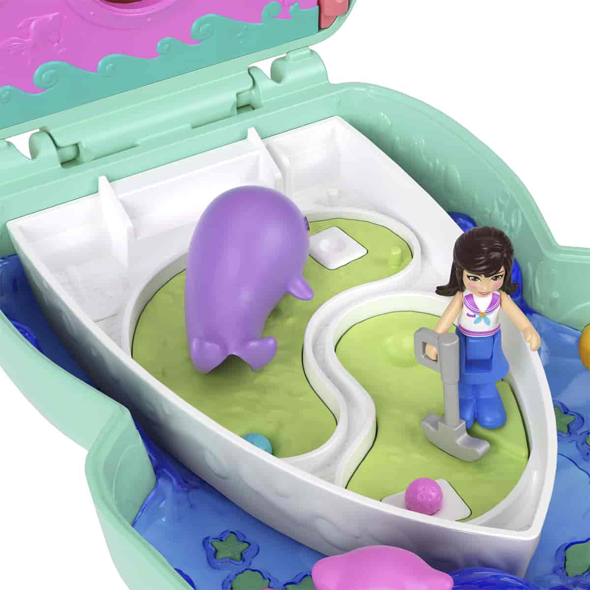 Đồ Chơi Bộ Sưu Tập Polly Pocket Và Cuộc Phiêu Lưu Biển Cả Của Kitty POLLY POCKET JFG56
