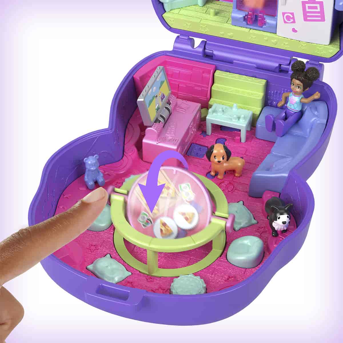 Đồ Chơi Bộ Sưu Tập Polly Pocket Và Đêm Mộng Mơ Của Cún Yêu POLLY POCKET JFG56