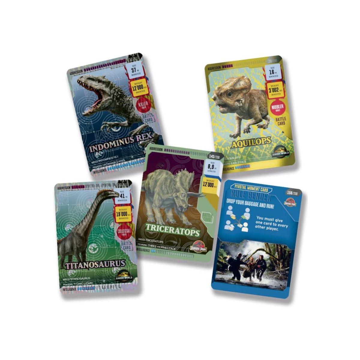 Bộ Thẻ Hình Khởi Đầu Jurassic World ROAR  PANINI 8051708025279