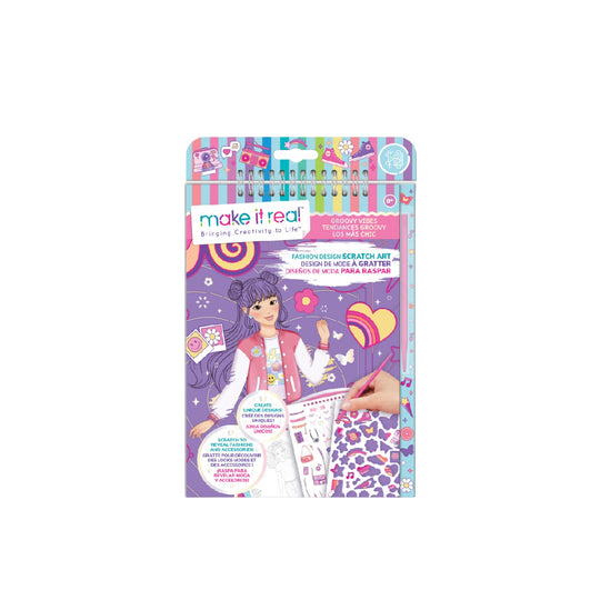 Bộ Thiết Kế Thời Trang Dạng Scratch Phong Cách Groovy Vibes 3C4G 3C4G3211