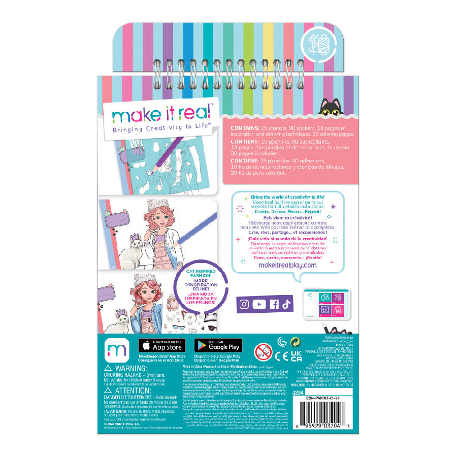 Bộ thiết kế thời trang phong cách Pretty Kitty