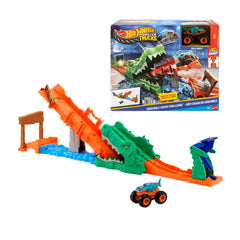 Đồ Chơi Bộ Thử Thách  - Vượt Chướng Ngại Cá Sấu MONSTER TRUCKS JJN45