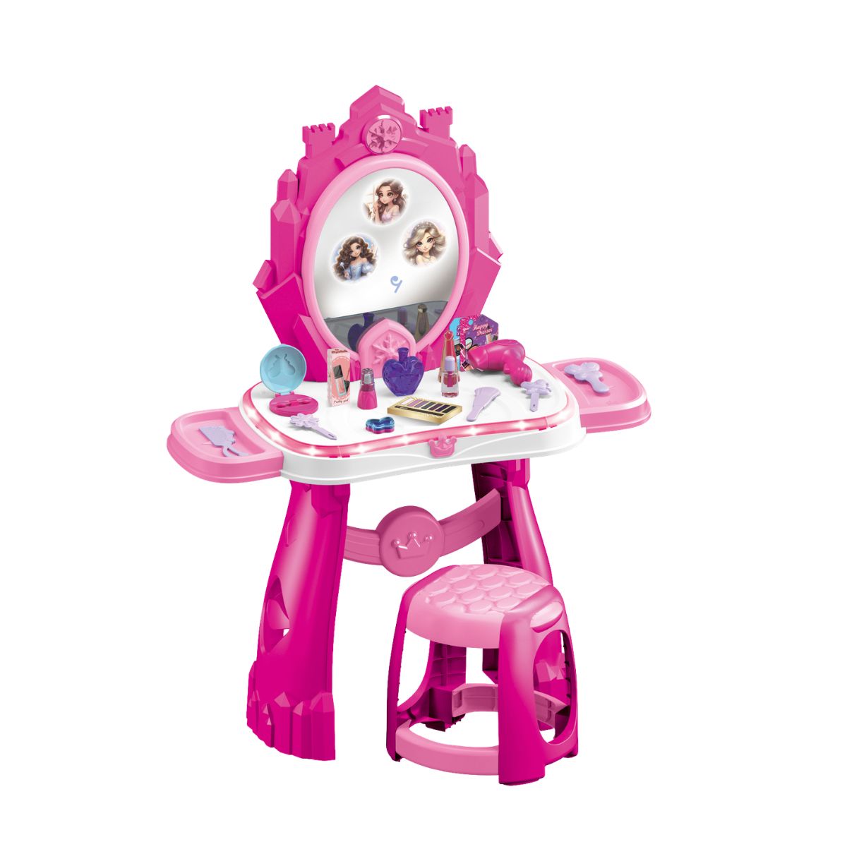 Bộ Trang Điểm Công Chúa Kèm Ghế Ngồi SWEET HEART SH35993