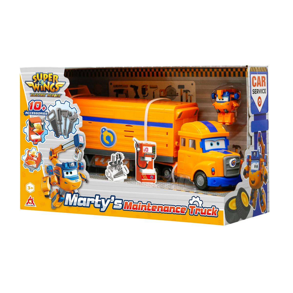 Đồ Chơi Bộ Trò Chơi Xe Tải Sửa Chữa Của Marty SUPERWINGS EU790807