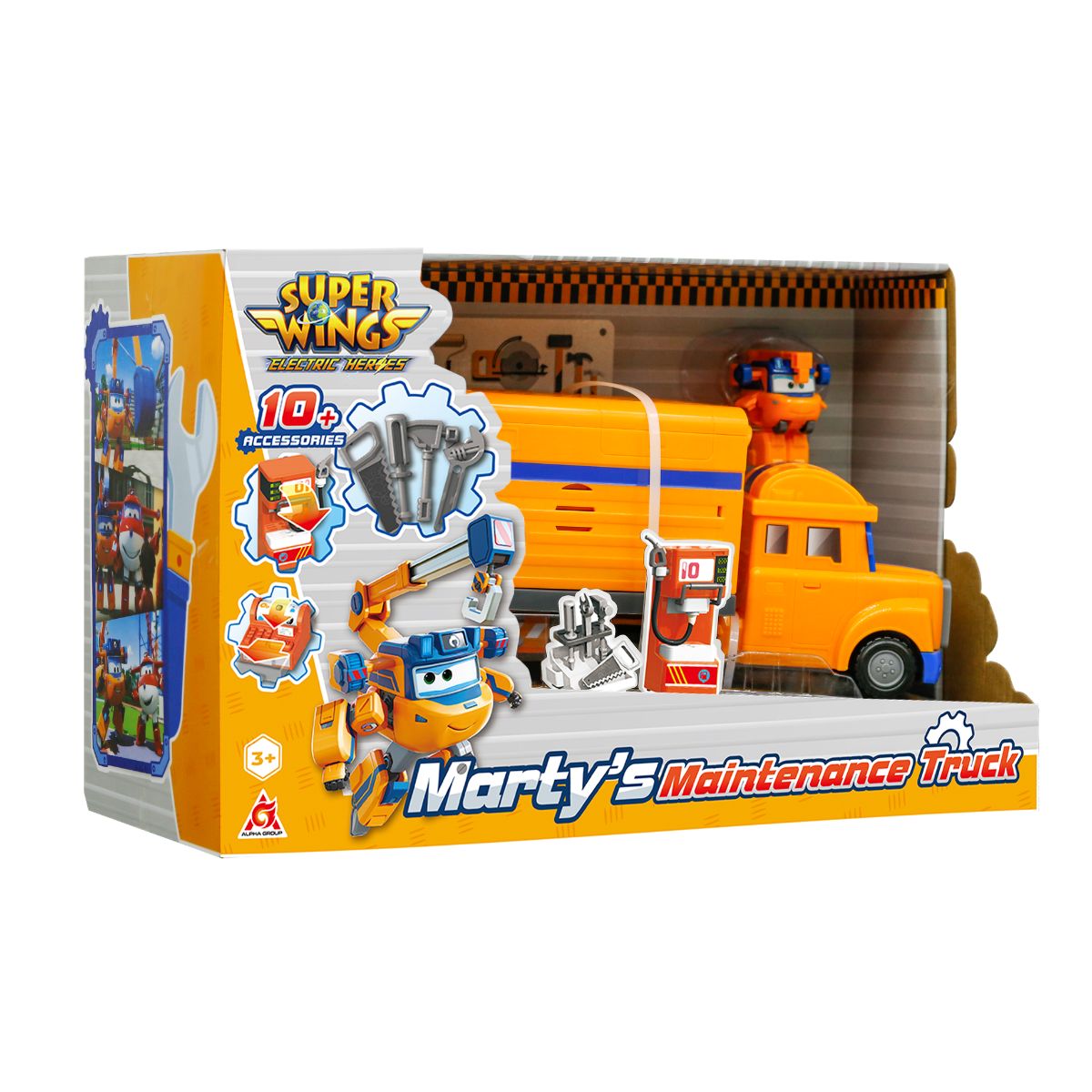 Đồ Chơi Bộ Trò Chơi Xe Tải Sửa Chữa Của Marty SUPERWINGS EU790807