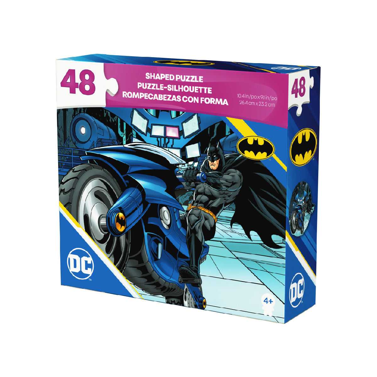 Bộ Xếp Hình 48 Miếng Theo Shape - Batman SPIN GAMES 20150407