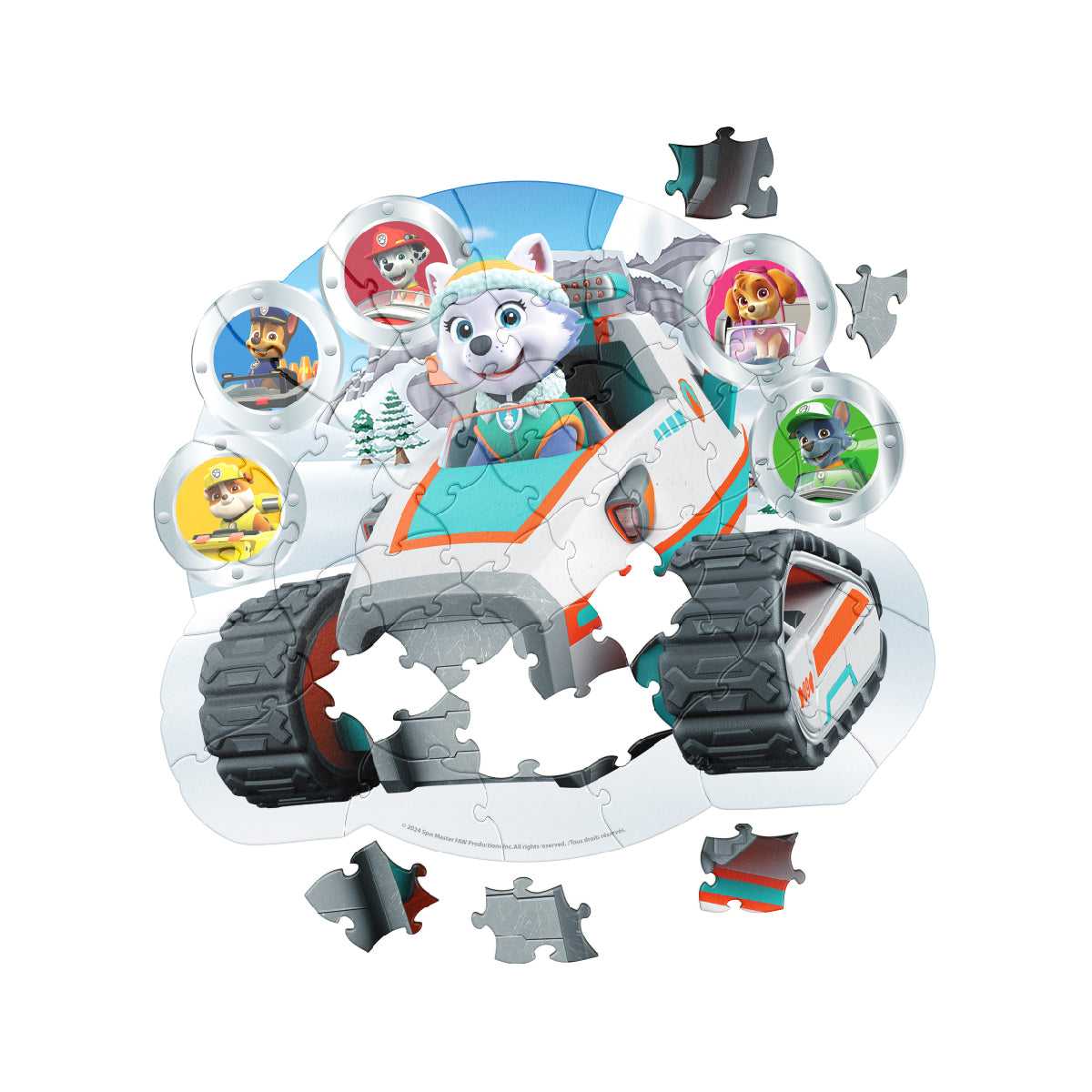 Bộ Xếp Hình 48 Miếng Theo Shape - Everest SPIN GAMES 20150410