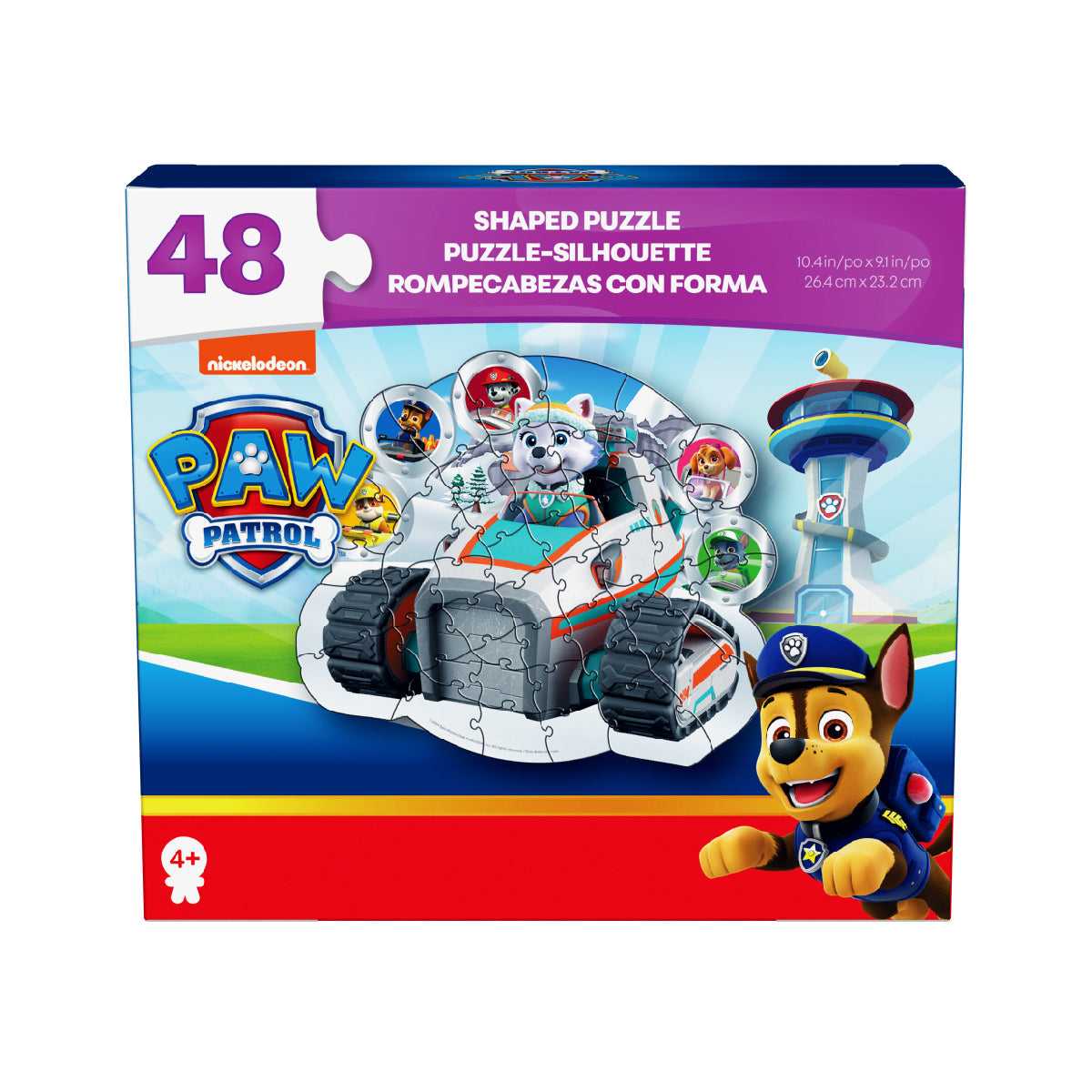 Bộ Xếp Hình 48 Miếng Theo Shape - Everest SPIN GAMES 20150410