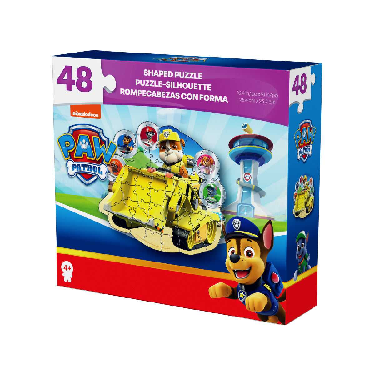 Bộ Xếp Hình 48 Miếng Theo Shape - Rubble 2 SPIN GAMES 20150411