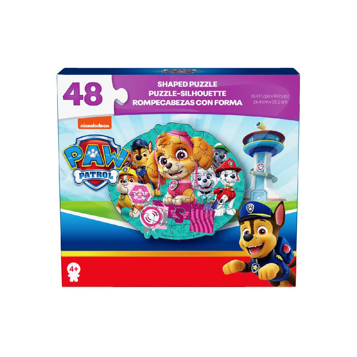 Bộ Xếp Hình 48 Miếng Theo Shape - Skye SPIN GAMES 20150409