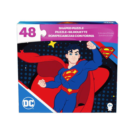 Bộ Xếp Hình 48 Miếng Theo Shape - Superman SPIN GAMES 20150406