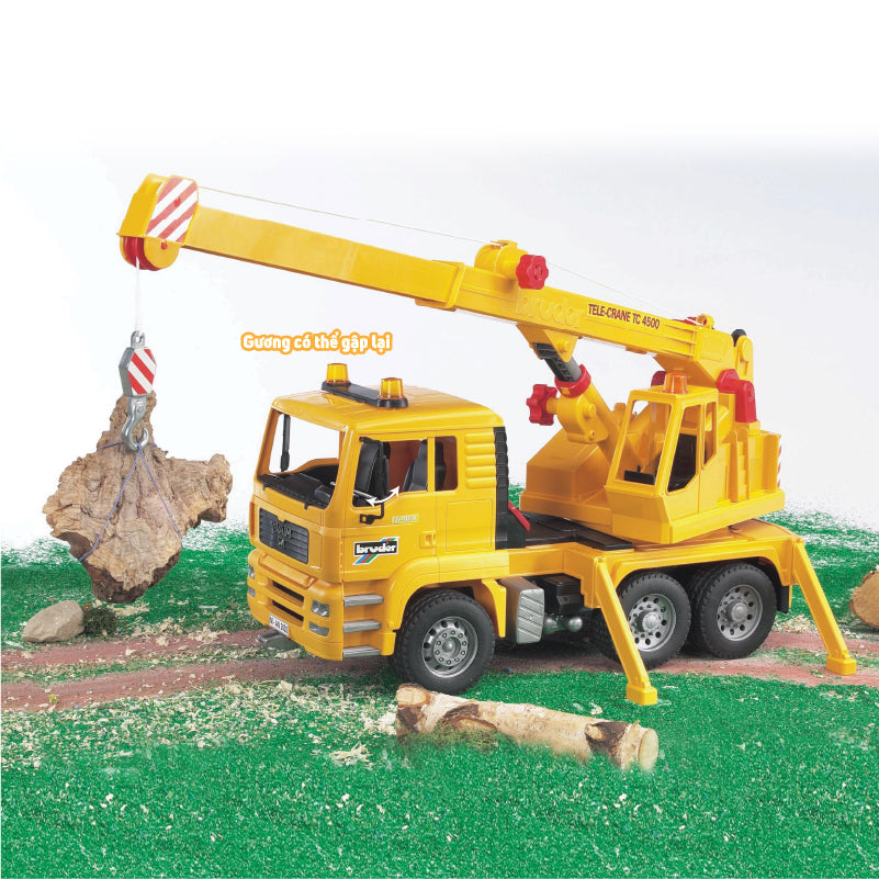Đồ chơi mô hình tỷ lệ 1:16 xe cần cẩu Man TGA BRUDER BRU02754