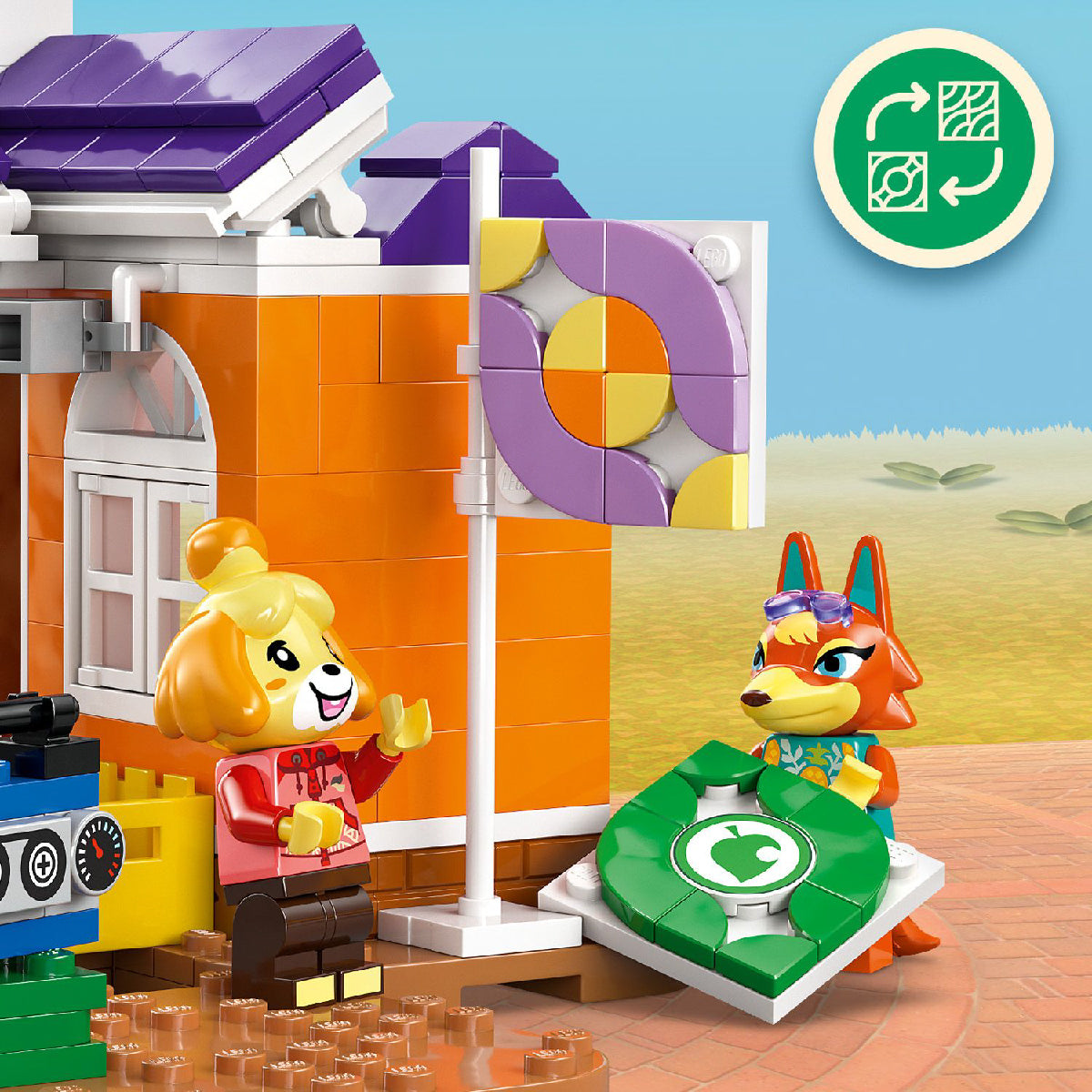 Đồ Chơi Lắp Ráp Buổi Hòa Nhạc Của K.K LEGO ANIMAL CROSSING 77052 (550 chi tiết)