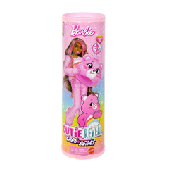 Búp Bê Barbie Cutie Reveal - Gấu Care Bear Hồng Vui Vẻ BARBIE JCN93