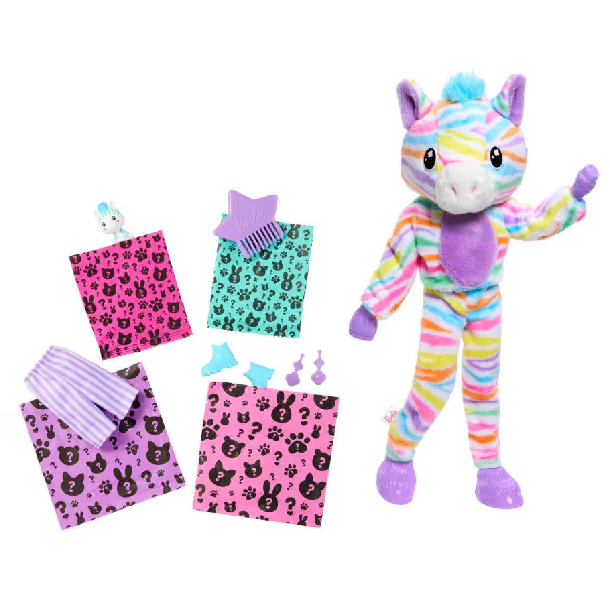 Búp Bê Barbie Cutie Reveal - Zebra BARBIE HRK39