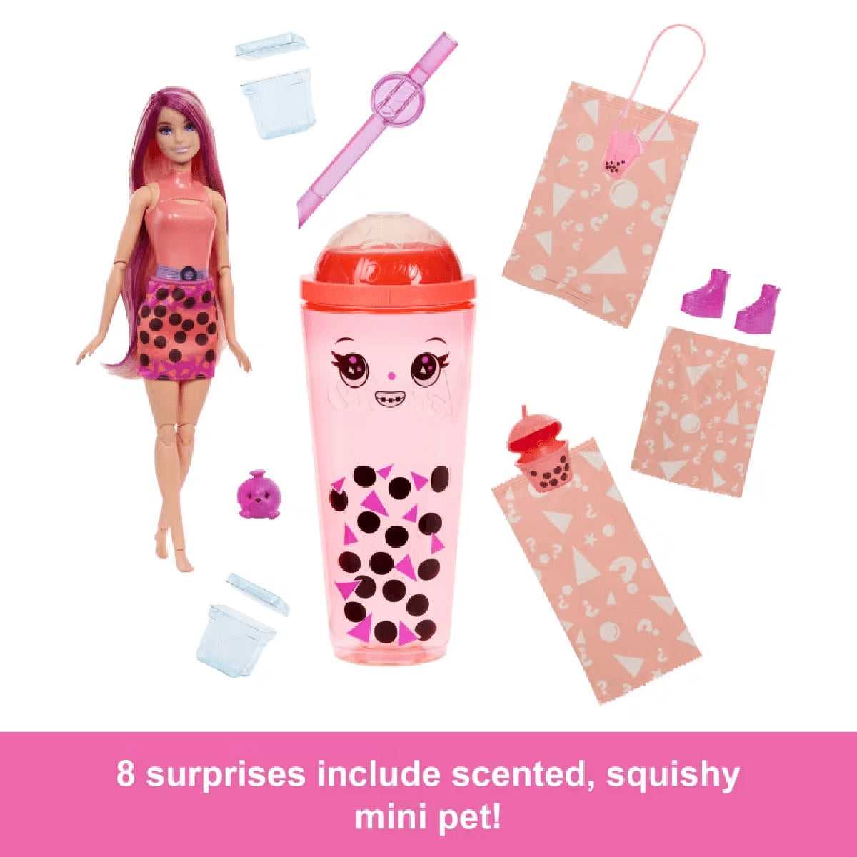 Búp Bê Barbie Pop Reveal Boba - Bé Mochi Xoài BARBIE HTJ18