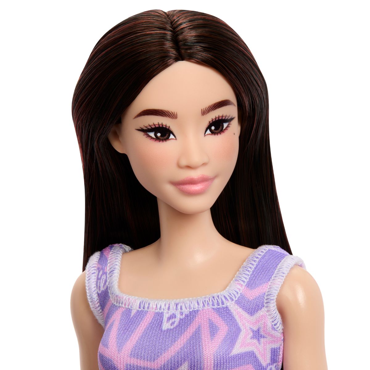 Đồ Chơi Búp Bê Barbie Thời Trang - Purple Dress (Stars) BARBIE JLG06/T7439