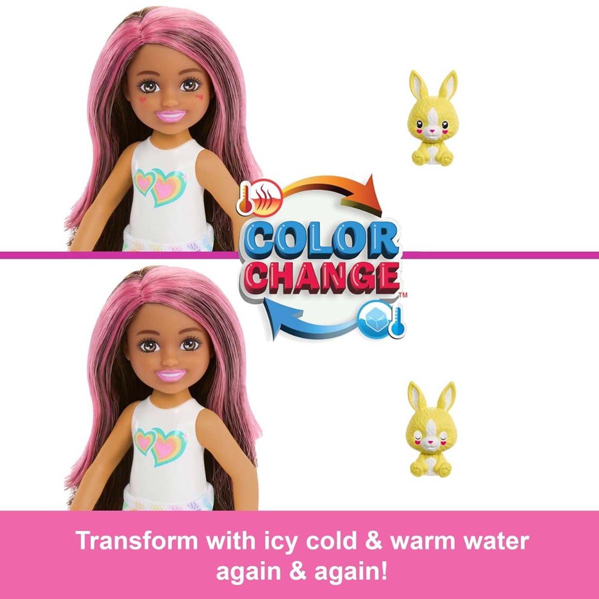 Búp Bê Chelsea Cutie Reveal - Color Dream BARBIE HRK42