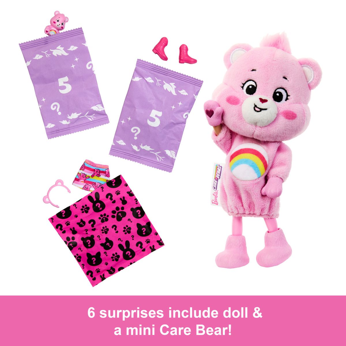 Búp Bê Chelsea Cutie Reveal - Gấu Care Bear BARBIE JCN97