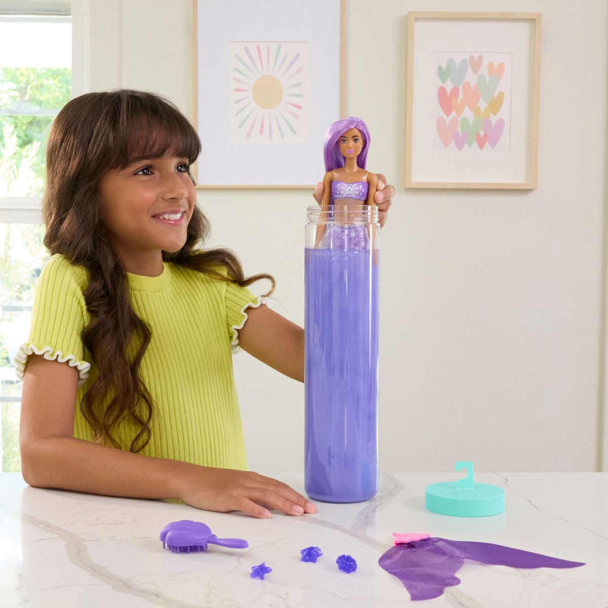 Đồ Chơi Búp Bê Đổi Màu – Phiên Bản Bong Bóng Thú Cưng BARBIE JFV58